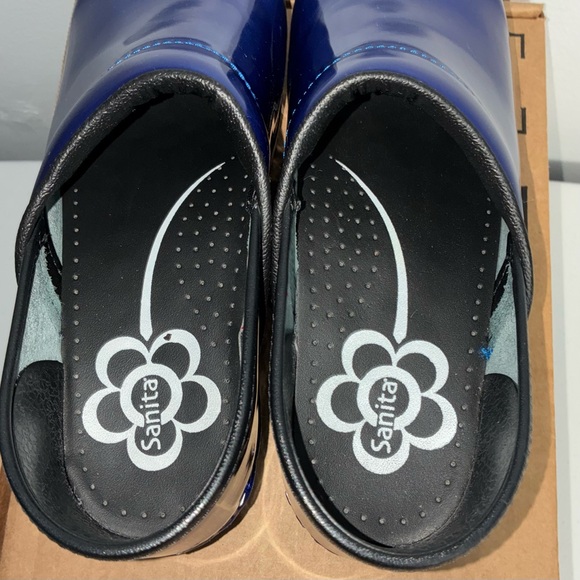 Sanita Patent Leather Slip Resistant Clogs Women’s Size 39 - Picture 6 of 8